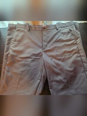 Essentials Men's Trousers in Mauve and Gray
